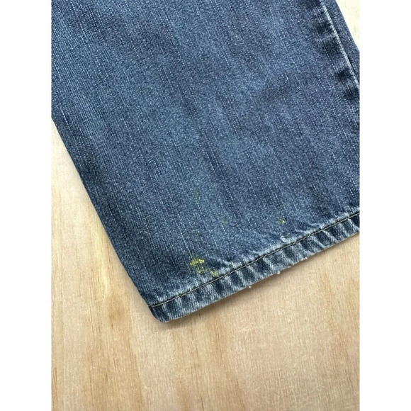 Carhartt Men’s Jeans Distressed 36x28 Workwear Denim Leg Straight - Picture 6 of 6